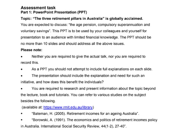 BAFI 1014 assessment answers 2