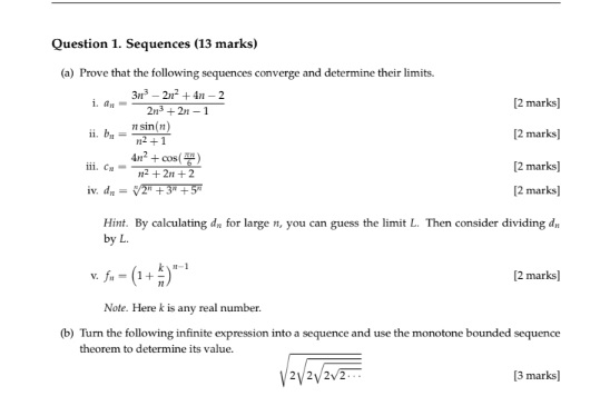 MTH1030 Assessment Answers 2