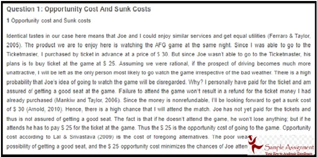 Macroeconomics Assignment Sample 1