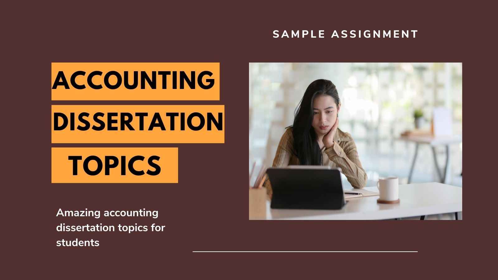 accounting dissertation topics