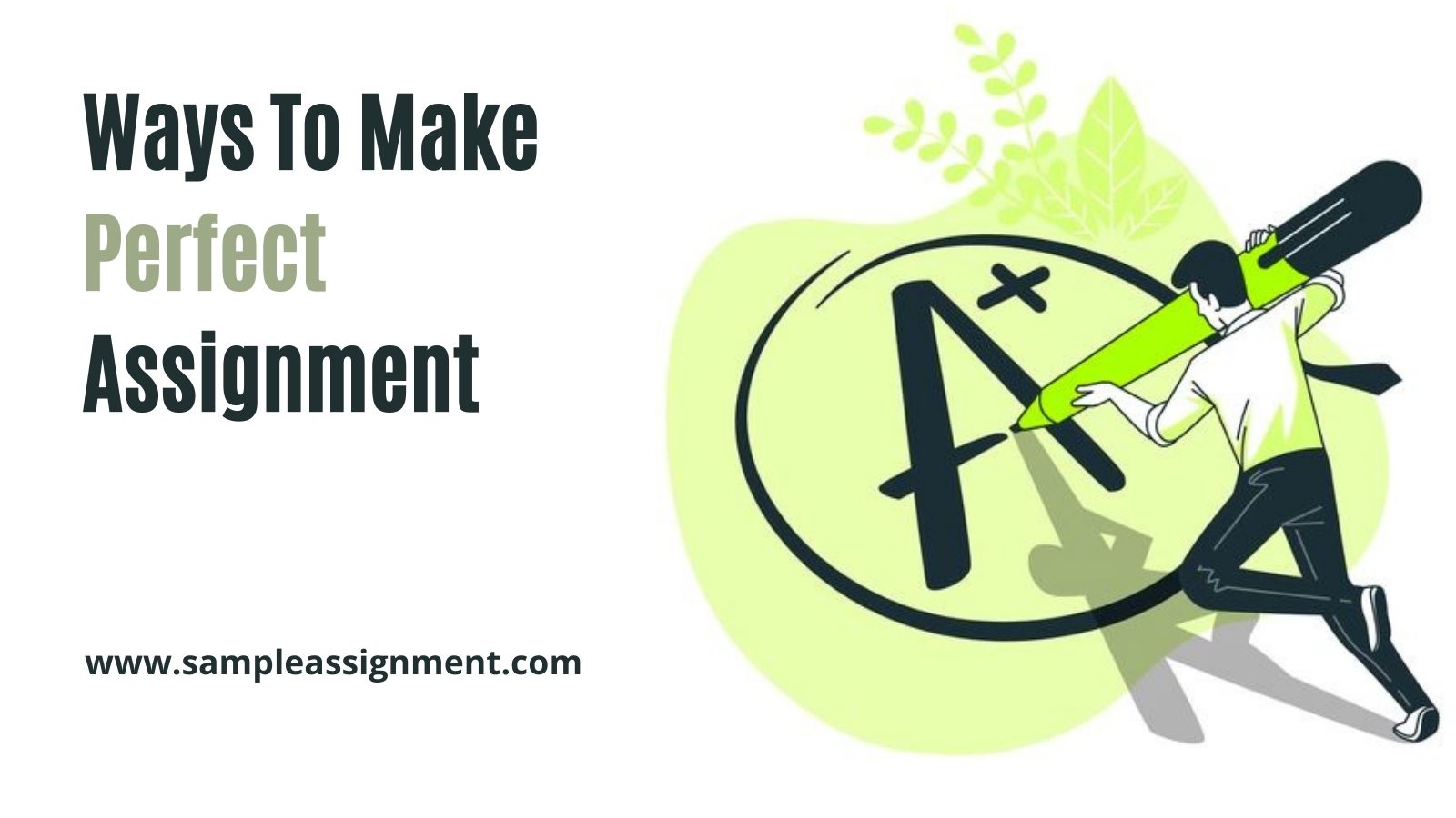 make perfect assignment