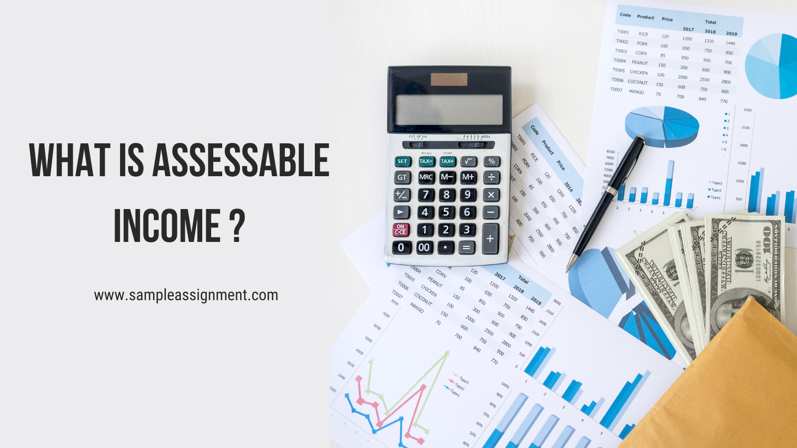 What is Assessable income